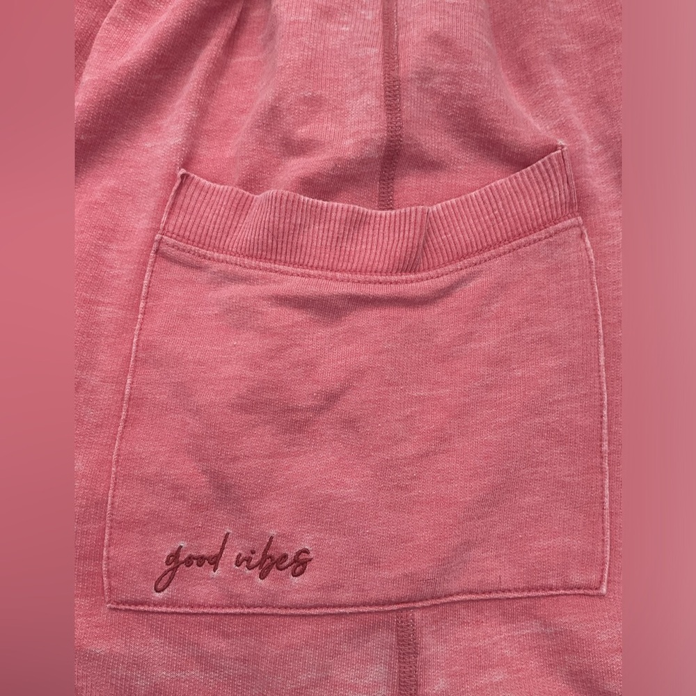 Intimately by free people High Waist Pink Shorts with side pocket - Picture 4 of 8